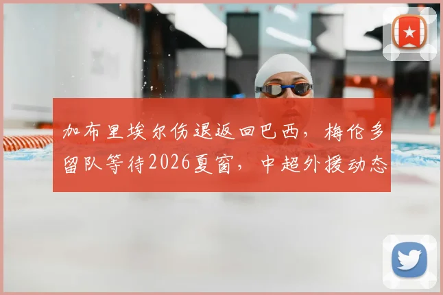 加布里埃尔伤退返回巴西，梅伦多留队等待2026夏窗，中超外援动态牵动申花球迷心